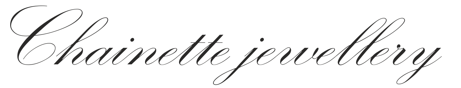 Chainette jewellery