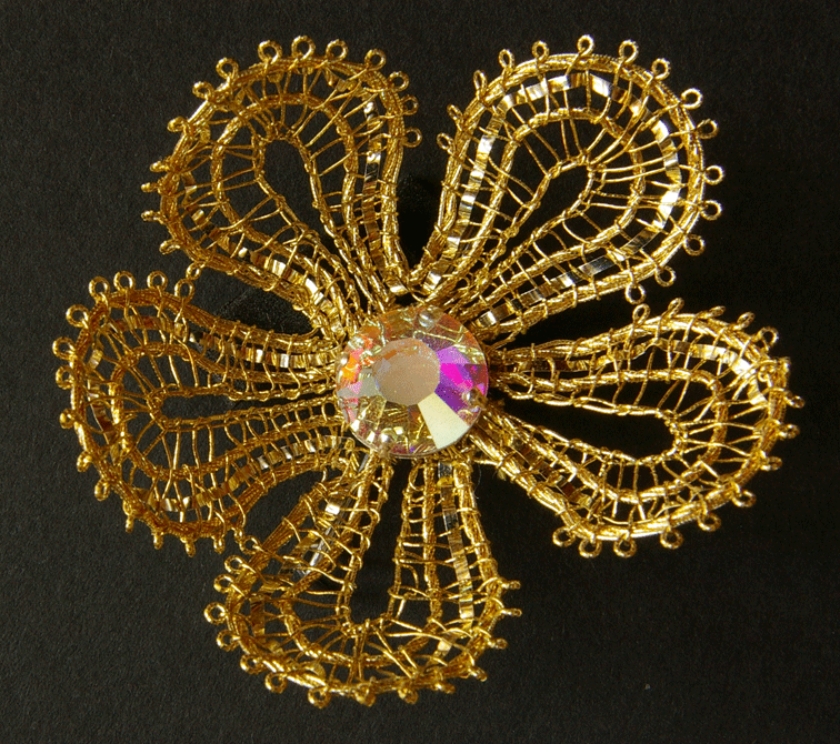 Goldene Blüte